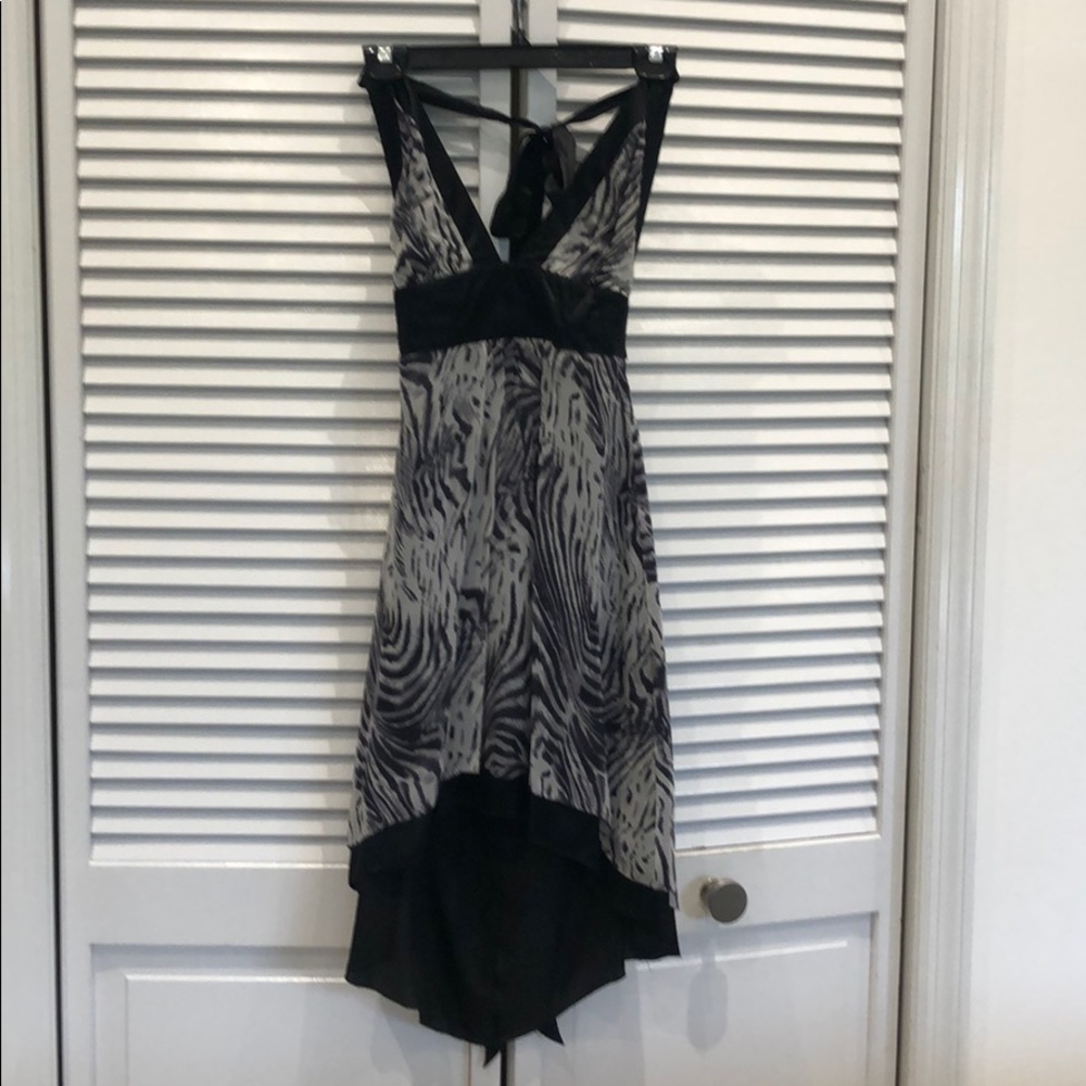 Animal print dress